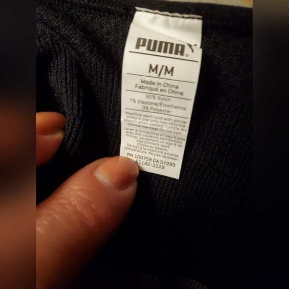 Puma Sports Bras Size Medium - Picture 4 of 6